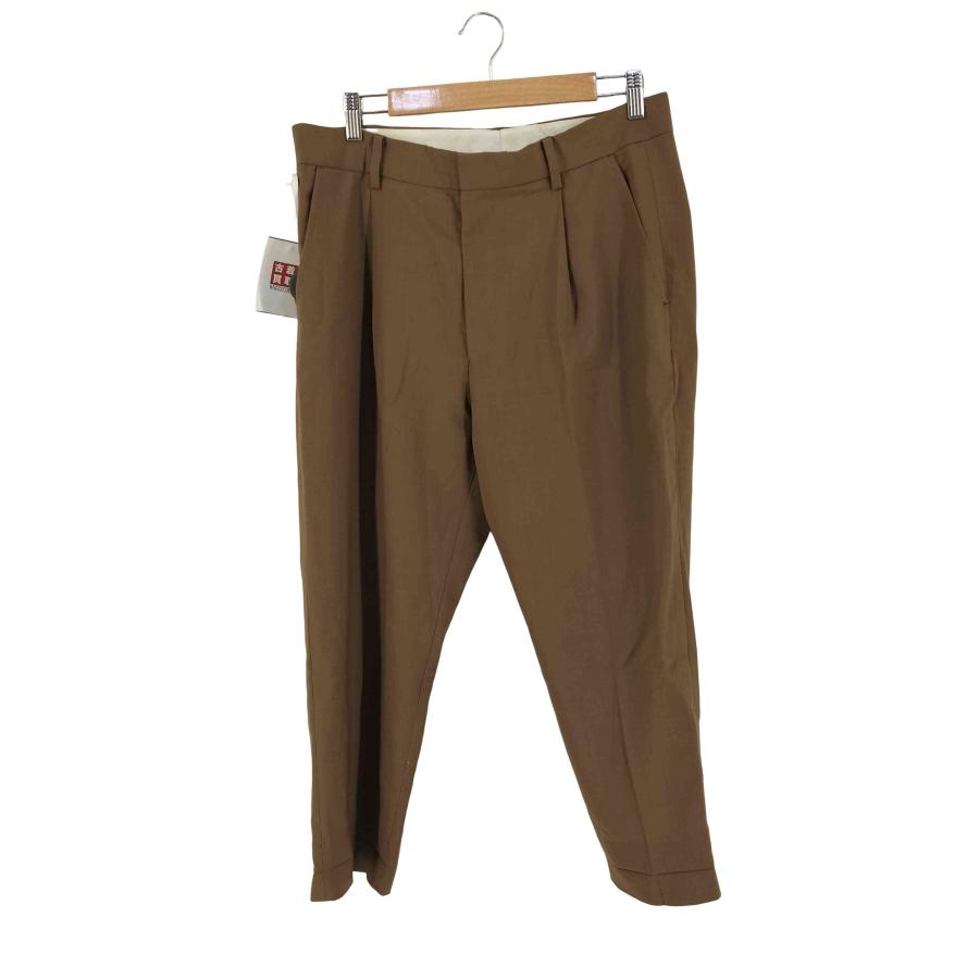 WACKO MARIA(ワコマリア) DORMEUIL ワンタック スラックス メンズ JPN：L 【中古】【ブランド古着バズストア】 WACKO MARIA（ワコマリア） DORMEUIL ワンタック スラックス メンズ