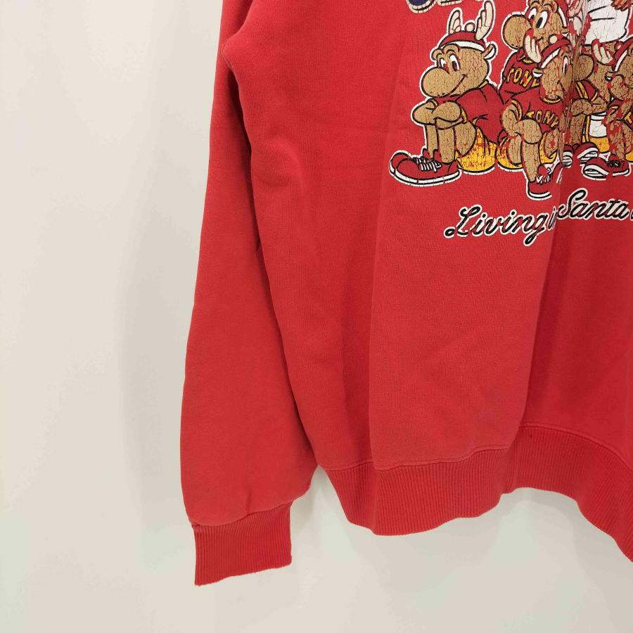 CAPTAIN SANTA SANTA(キャプテンサンタ) フロントプリントクルーネック