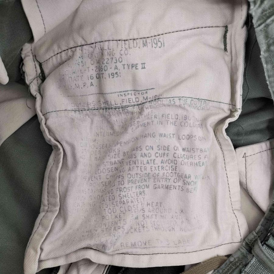 U.S. ARMY(ユーエスアーミー) 50S 1951年会計 M-51 フィールドパンツ