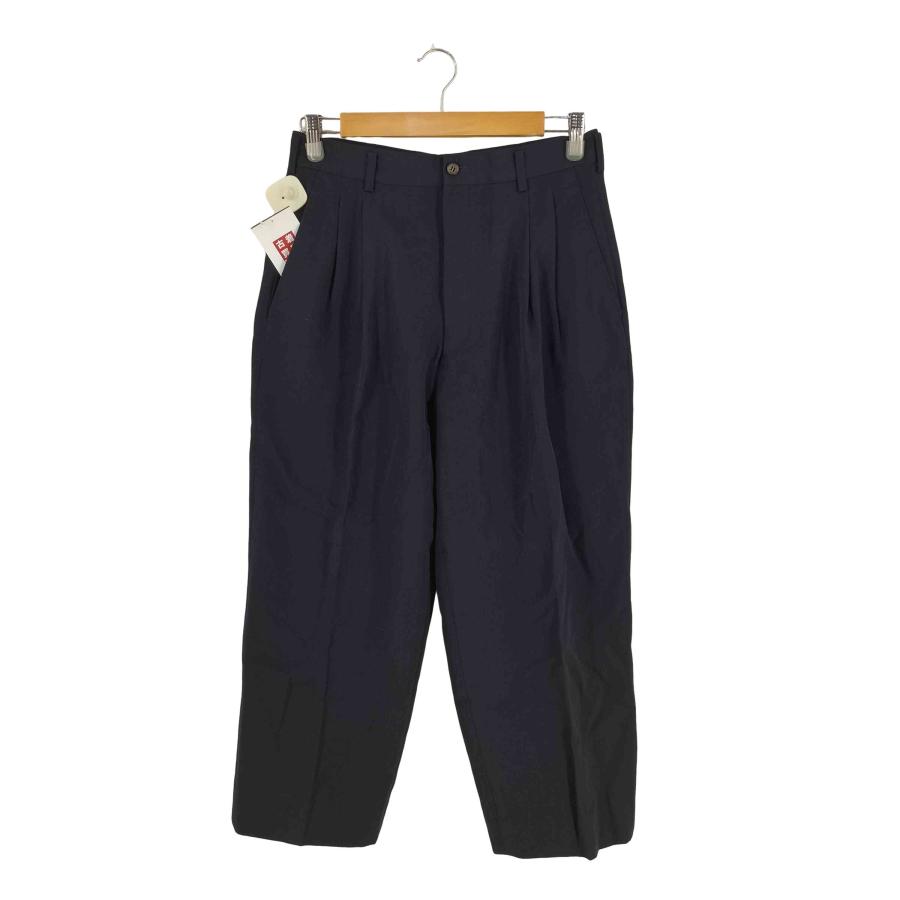 COMME des GARCONS HOMME PLUS / コムデギャルソンオムプリュス | 製品加工 コットン チノ ワイド トラウザーズパンツ | L | ベージュ系 | メンズ COMME des GARCONS HOMME PLUS / コムデギャルソンオムプリュス | 製品