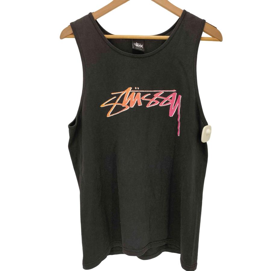 STUSSY（ステューシー） フロントロゴ タンクトップ メンズ JPN：L