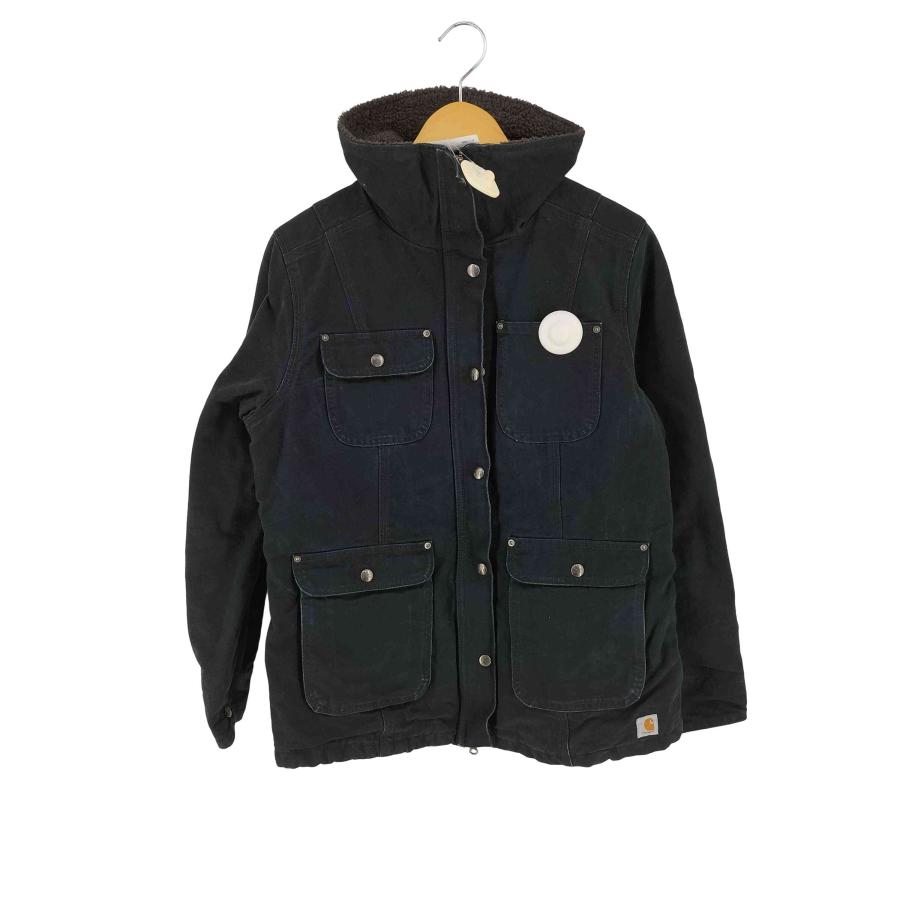 Carhartt(カーハート) メキシコ製 襟ボア 裏地キルティング ダックジャケット メンズ import：L 【中古】【ブランド古着バズストア】 Carhartt（カーハート） メキシコ製 襟ボア 裏地キルティング ダック