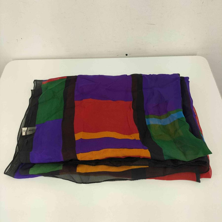 Yves Saint Laurent（イヴ・サンローラン） マルチカラーシアーシルク