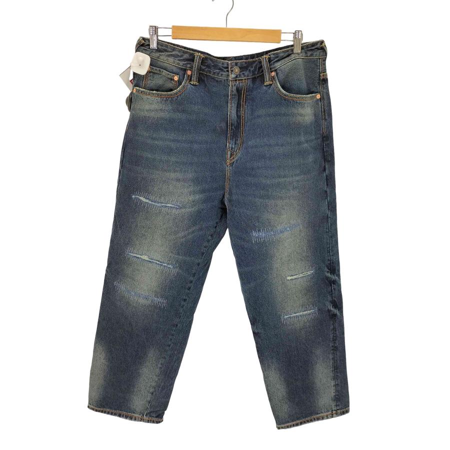 EVISU(エヴィス) 大黒プリント リラックスフィット ジーンズ メンズ JPN：XL 【中古】【ブランド古着バズストア】 EVISU（エヴィス） 大黒プリント リラックスフィット ジーンズ メンズ