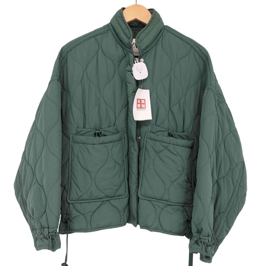 【美品】ZARAザラ ウォーターレペントキルティングジャケット ブルゾン ZARA（ザラ） ウォーターリペレント キルティング ジャケット