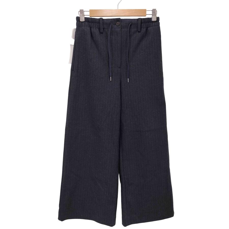 PLST（プラステ） プレシャスニットメルトンイージーワイドパンツ