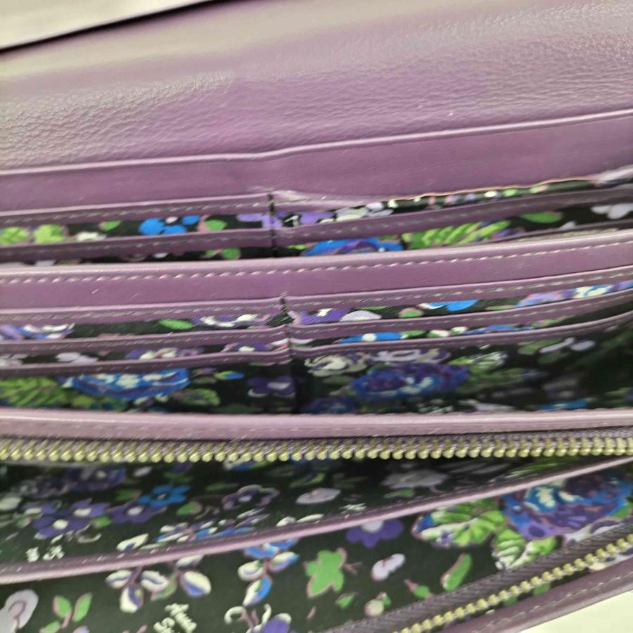 ANNA SUI バラ模様 三つ折り財布　蝶モチーフ　新品 ANNA SUI バラ模様 三つ折り財布 蝶モチーフ 新品 ANNA SUI バラ模様