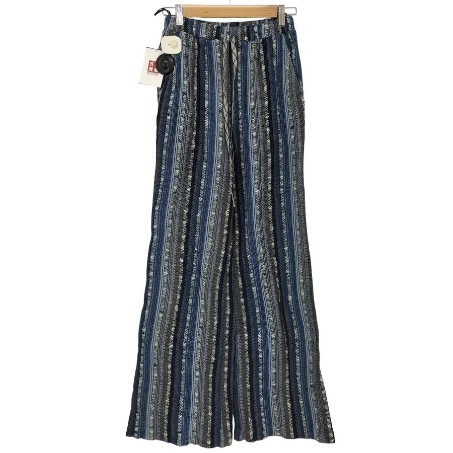 Mame Kurogouchi(マメクロゴウチ) Raschel Stripe Jersey Wide Trousers レディース  1【中古】【ブランド古着バズストア】 Mame Kurogouchi(マメクロゴウチ) Raschel Stripe Jersey Wide T 中古