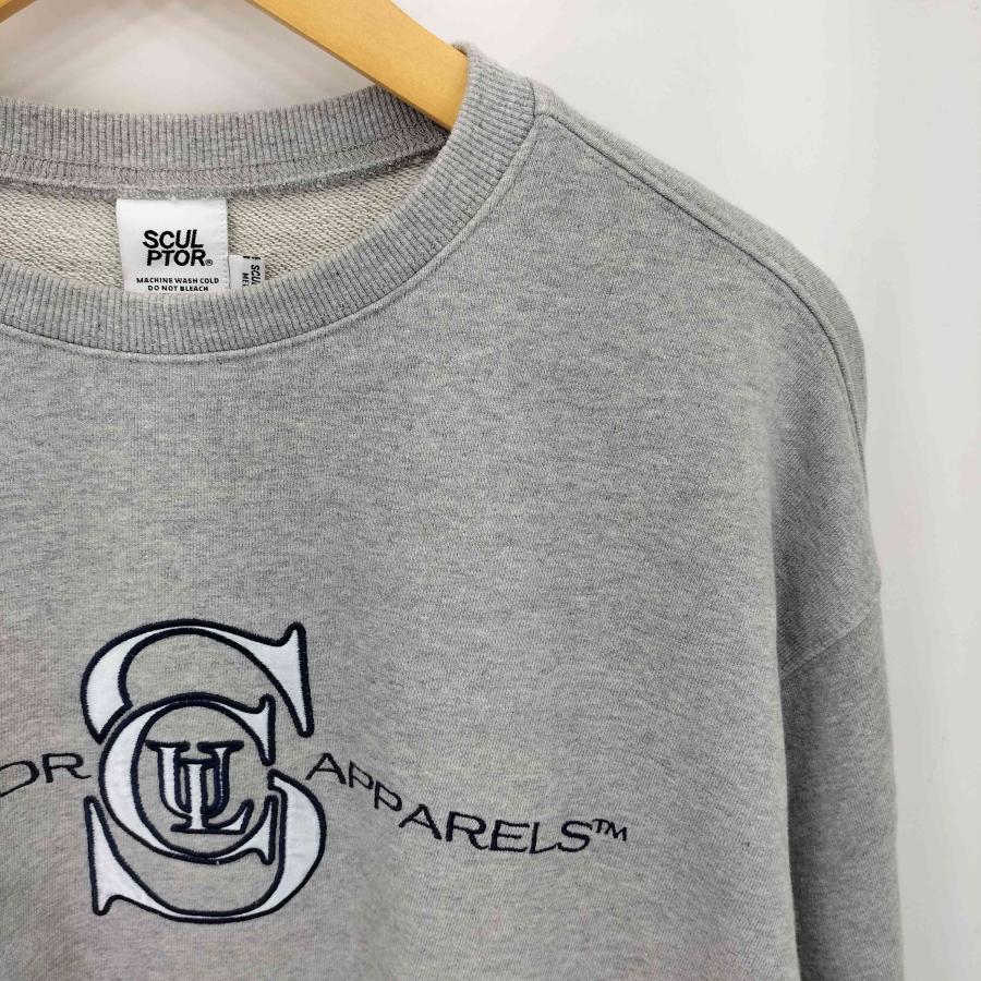 SCULPTOR（スカルプター） SCUPTOR APPARELS 刺繍 クルーネック