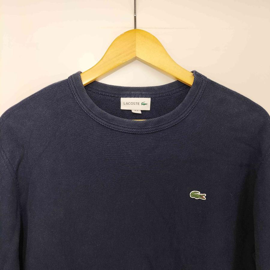 LACOSTE（ラコステ） ワニロゴ刺繍 プルオーバースウェット メンズ