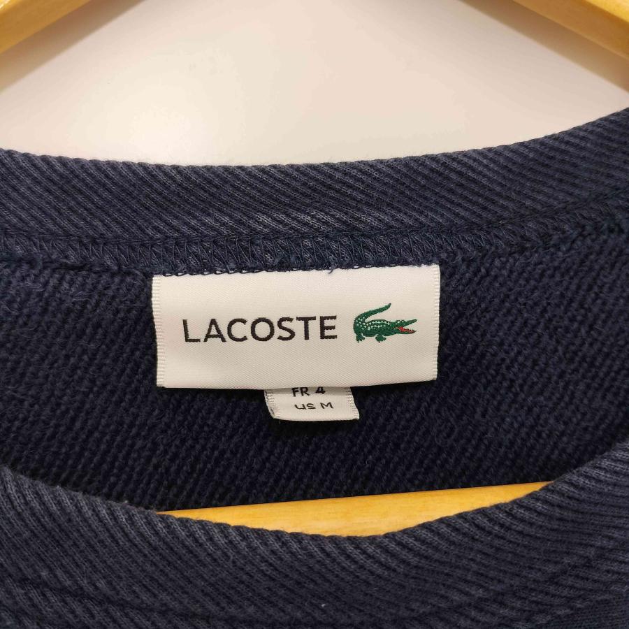 LACOSTE（ラコステ） ワニロゴ刺繍 プルオーバースウェット メンズ