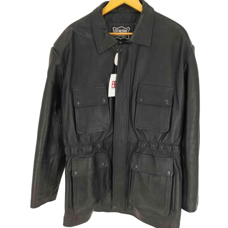 USED古着(ユーズドフルギ) 本革 レザー ジャケット メンズ import：XL