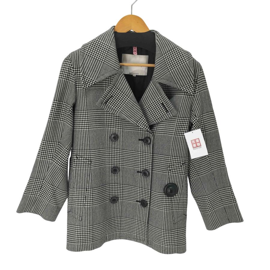 Mackintosh(マッキントッシュ) 千鳥格子柄 ピーコート レディース  30【中古】【ブランド古着バズストア】 Mackintosh（マッキントッシュ） 千鳥格子柄 ピーコート レディース 30