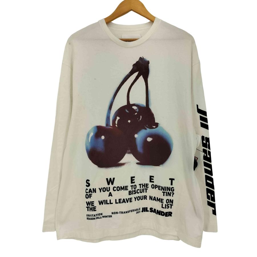 JIL SANDER（ジルサンダー） 23aw Cherry Print Long Sleeve T-Sh 中古