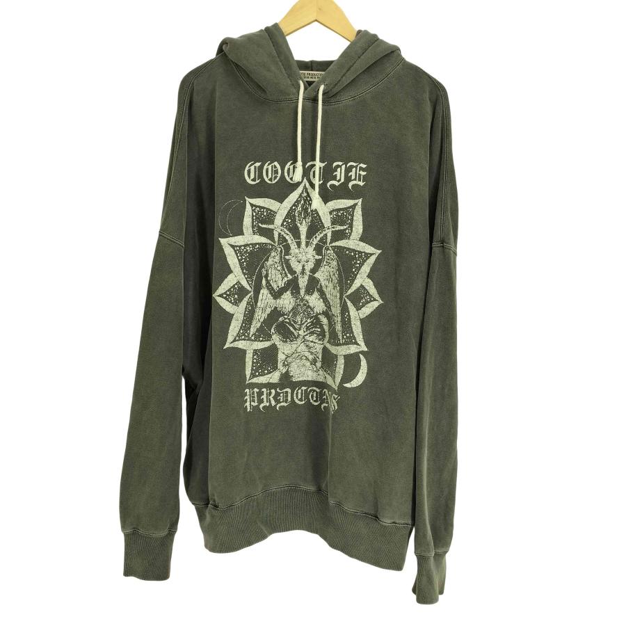 cootie productions(クーディプロダクション) HANGOUT Pigment Dyed Open End Yarn Sweat Hoodie メンズ  X LARGE【中古】【ブランド古着バズストア】 COOTIE PRODUCTIONS cootie productions(クーディプロダクション