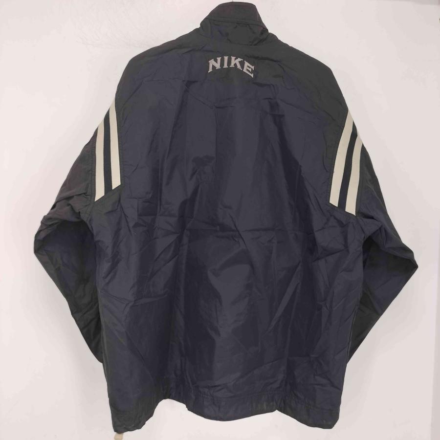 NIKE（ナイキ） リブ切替 ナイロン ジップアップジャケット ス