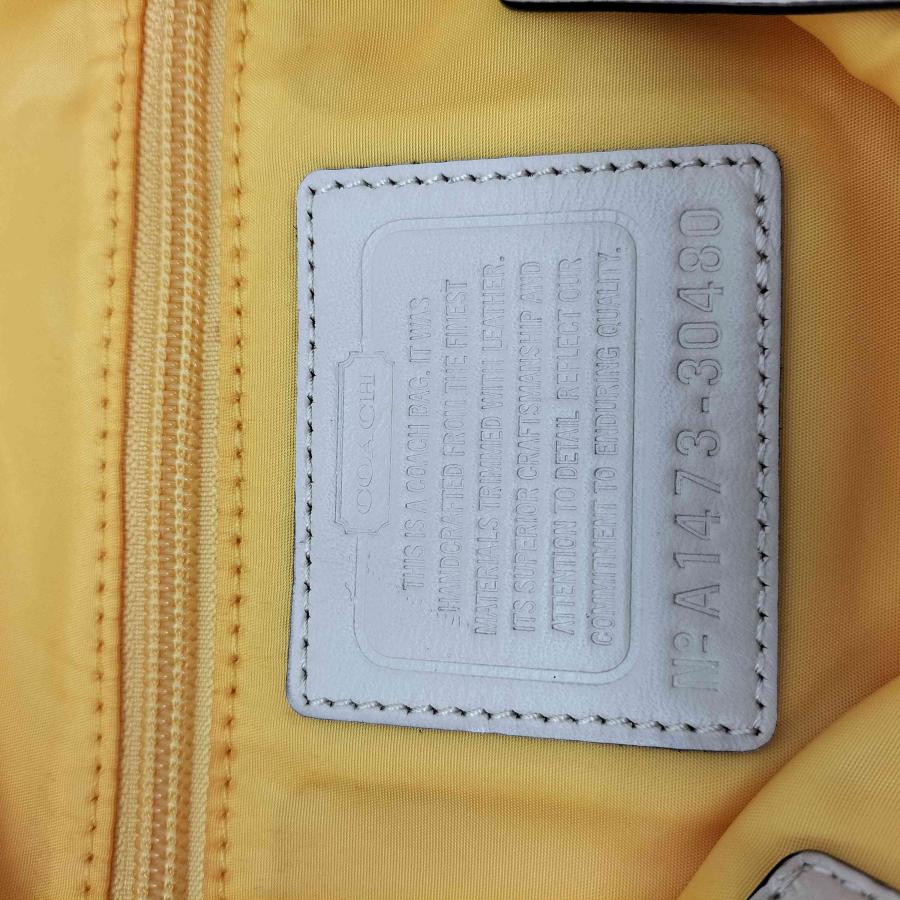 COACH（コーチ） チェック柄 トートバッグ ナイロン レディース 表記無