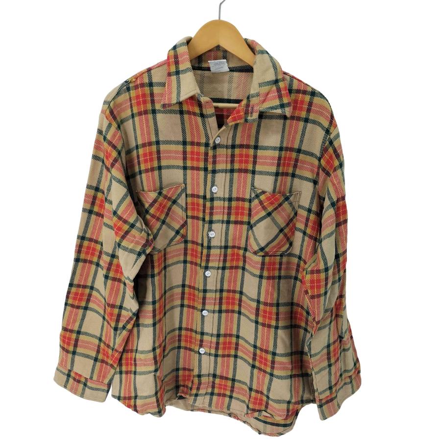 BIG MAC(ビッグマック) チェック コットンネルシャツ メンズ  L-TALL【中古】【ブランド古着バズストア】 BIG MAC（ビッグマック） チェック コットンネルシャツ メンズ L-TALL