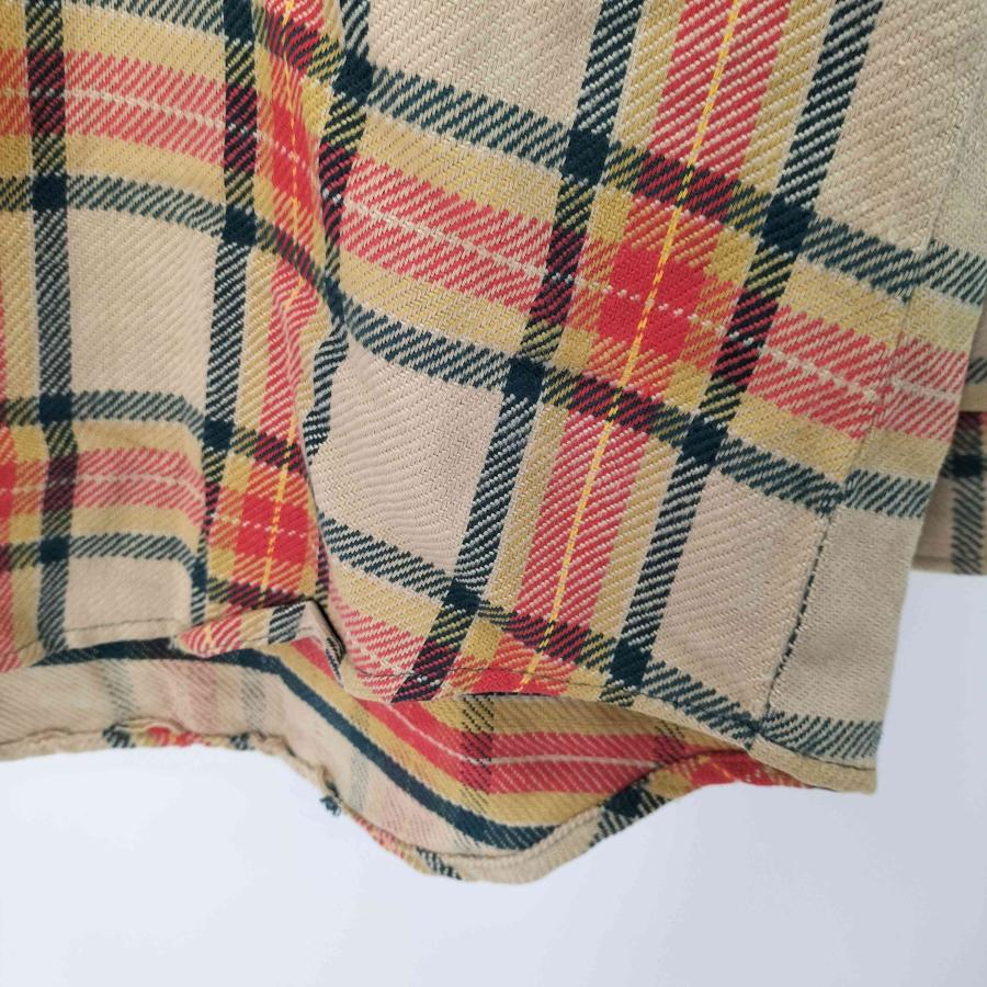 BIG MAC（ビッグマック） チェック コットンネルシャツ メンズ L-TALL