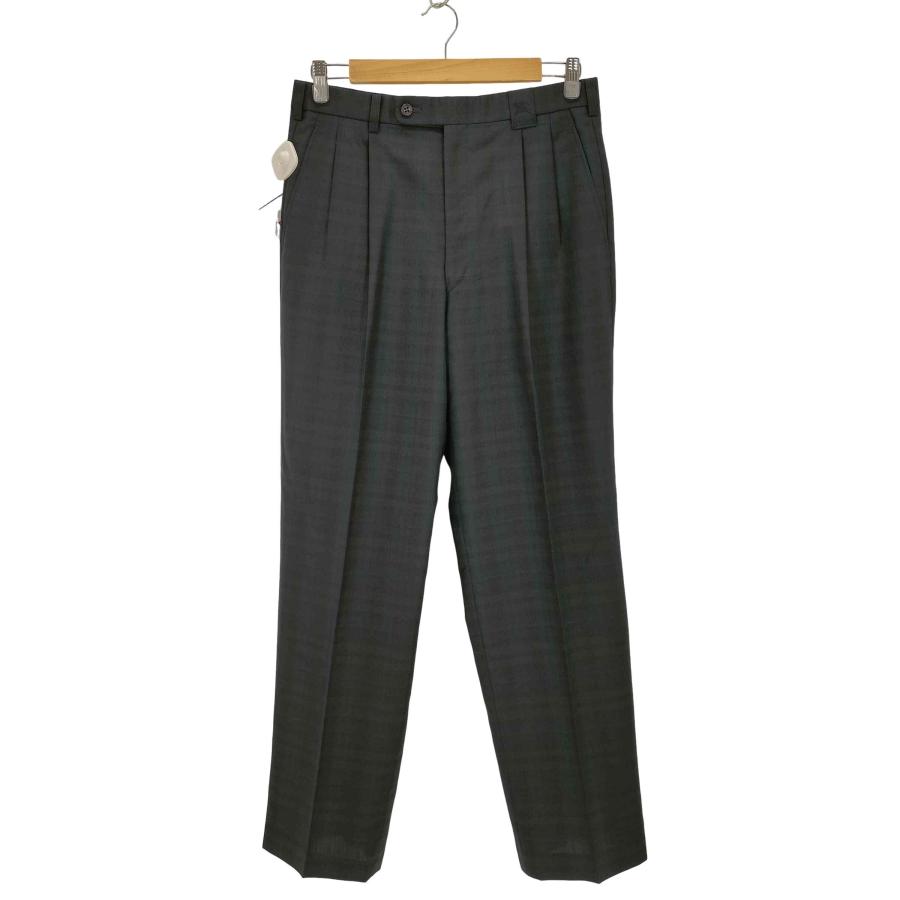 美品【Burberry’s】ノバチェック　ワイドタックパンツ　スラックス90s’ 90s Burberrys/ノバチェック 2タック スラックス パンツ 古着 90s
