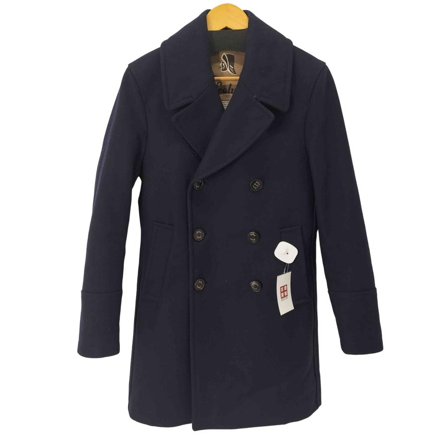 USED古着(ユーズドフルギ) Sealup / シーラップ  GENOVA ロングピーコート メンズ EUR：44 【中古】【ブランド古着バズストア】 USED古着(ユーズドフルギ) Sealup / シーラップ GENOVA ロング