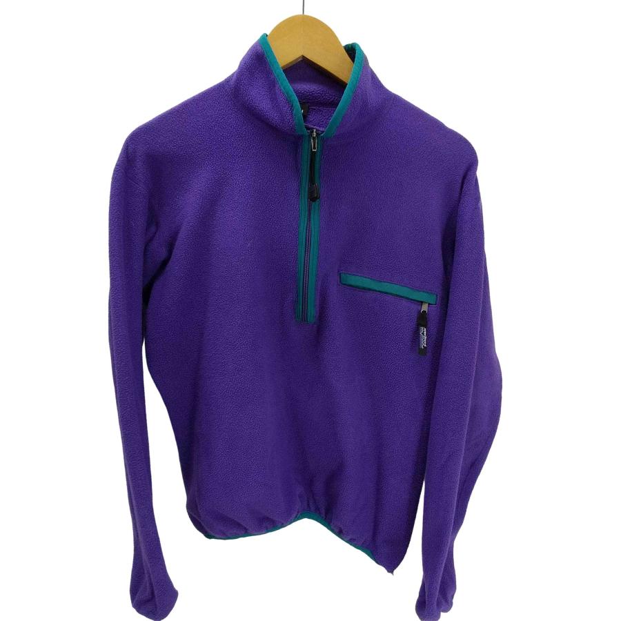 patagonia(パタゴニア) 90S 90AW USA製 PULLOVER FLEECE 1/2 ZIP JACKET プルオーバー フリース ジップ ジャケット メンズ import：M 【中古】【ブランド古着バズストア】 patagonia（パタゴニア） 90S 90AW USA製 PULLOVER FLEECE 1/2 ZI 中古