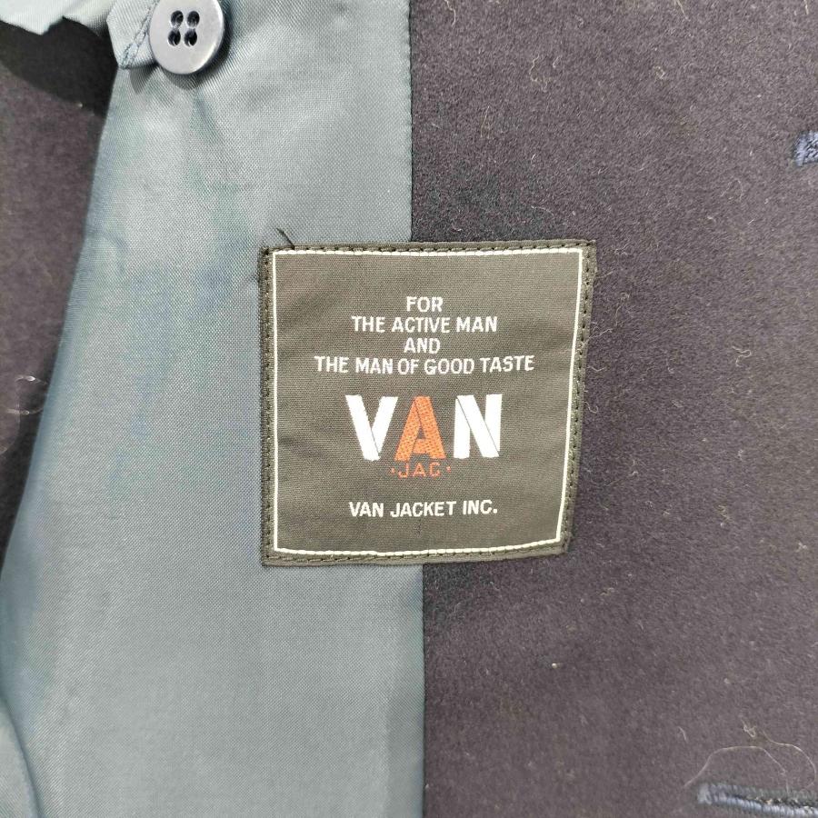 VAN VAN(ヴァン) 段返り3B 背抜き センターベント 金ボタン ウール