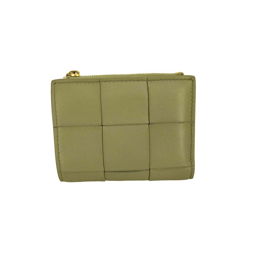 BOTTEGA VENETA(ボッテガヴェネタ) カセット イントレチャートウォレット レザー 二つ折り財布 レディース 表記無 【中古】【ブランド古着バズストア】 BOTTEGA VENETA（ボッテガ・ヴェネタ） カセット イントレチャート