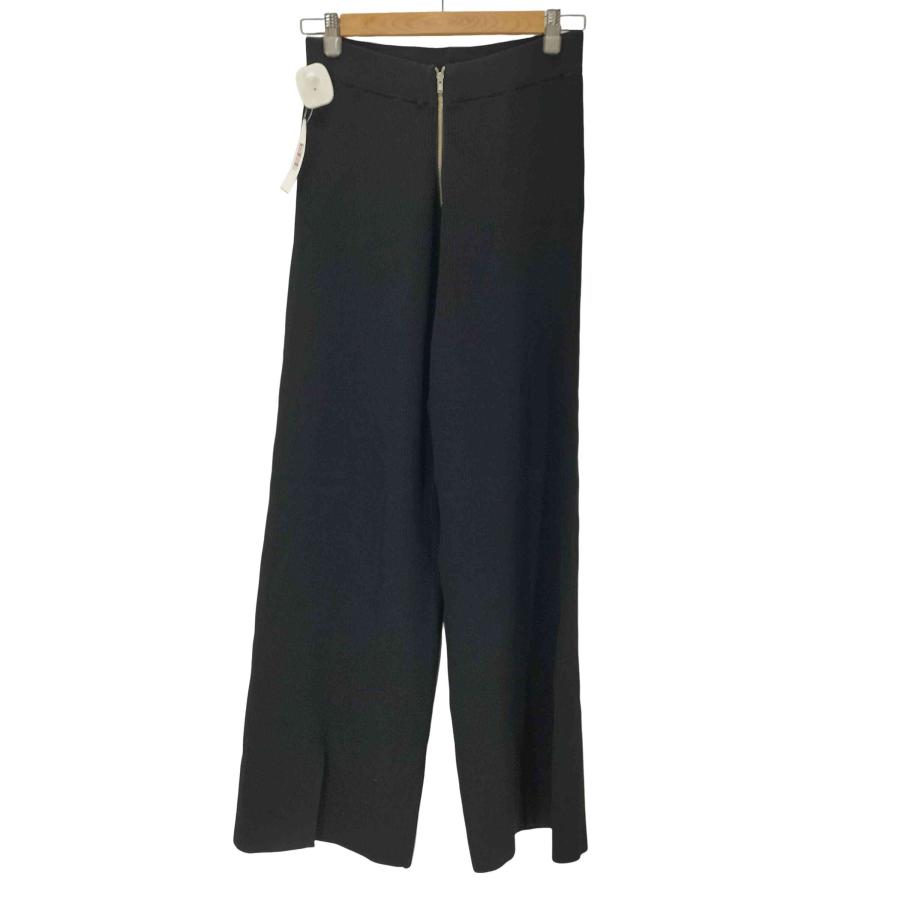 MAISON SPECIAL（メゾンスペシャル） Zip Rib Knit Pants レディース