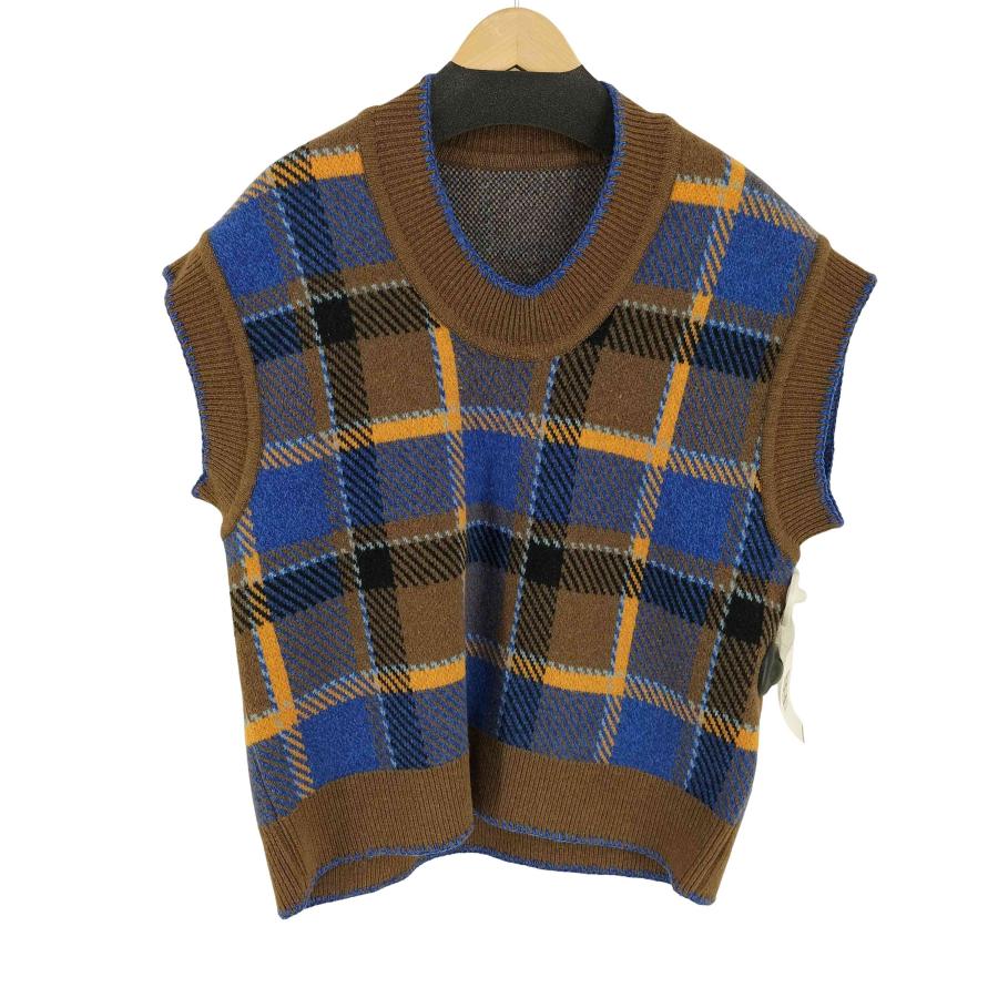 ADER error(アダーエラー) チェックニットベスト メンズ  A1【中古】【ブランド古着バズストア】 ADER error（アーダーエラー） ADER error(アダーエラー) チェック