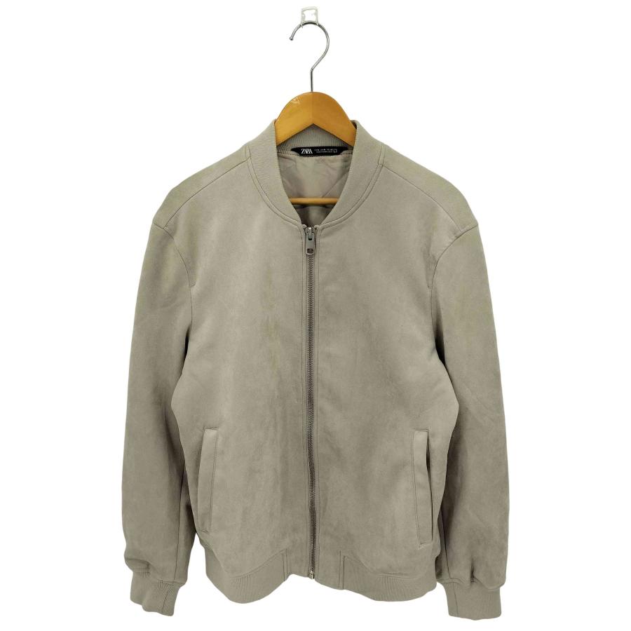 ZARA（ザラ） FAUX SUEDE BOMBER JACKET フェイク スウェード ブルゾン