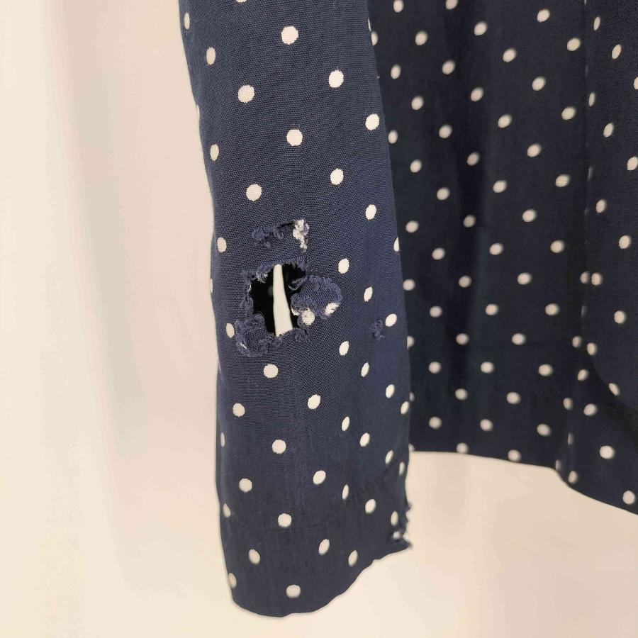 ラルフローレン 古着 clayton Sサイズ コットン 90s ネイビー Polo by RALPH LAUREN(ポロバイラルフローレン) 90s~00s CLAYTON