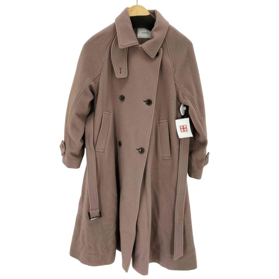 COHINA(コヒナ) 2wayカラーバックフレアウールコート レディース SHORT