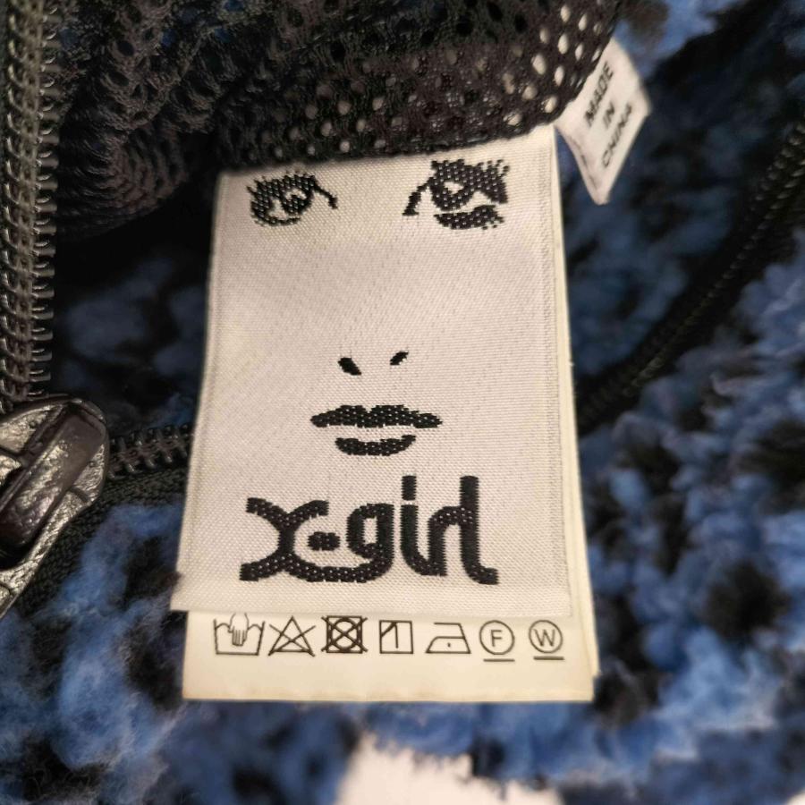 X-girl（エックスガール） REVERSIBLE BOA FLEECE JACKET レディース 