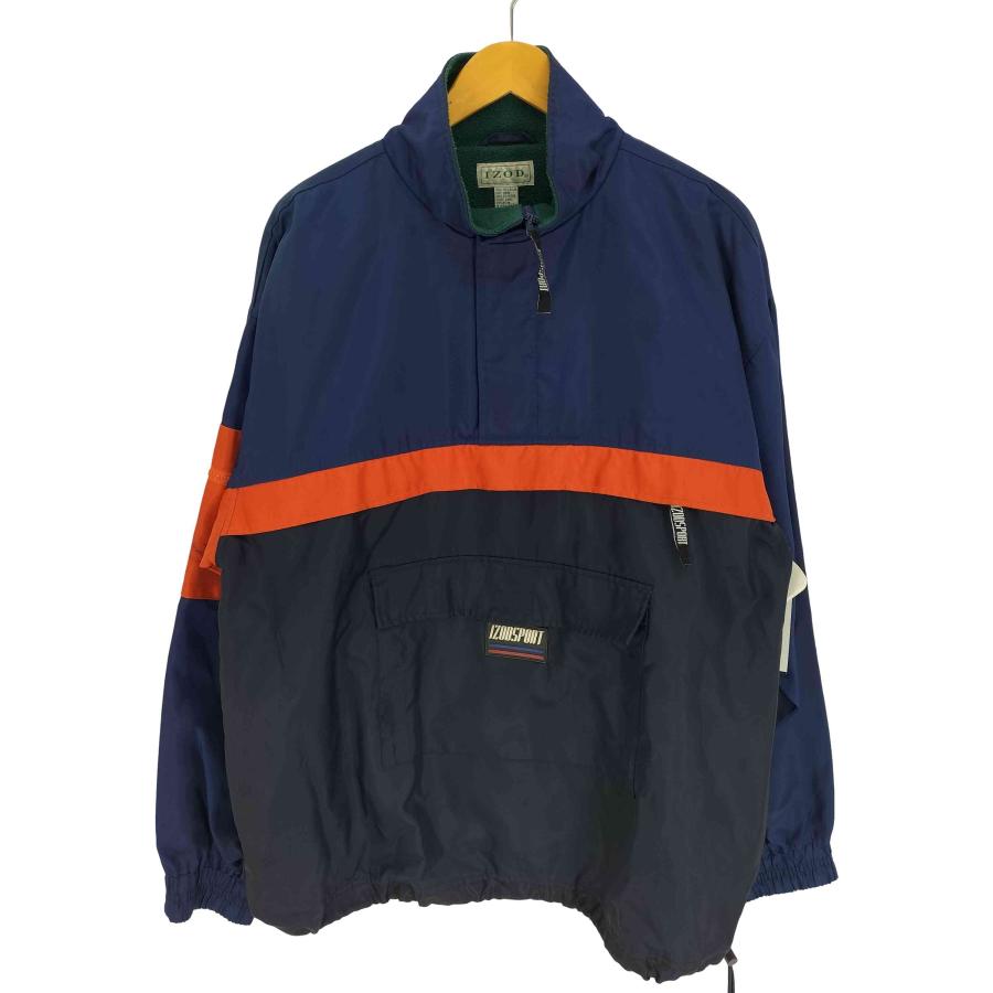 IZOD(アイゾッド) 90S 裏地フリース ハーフジップ ドローコード