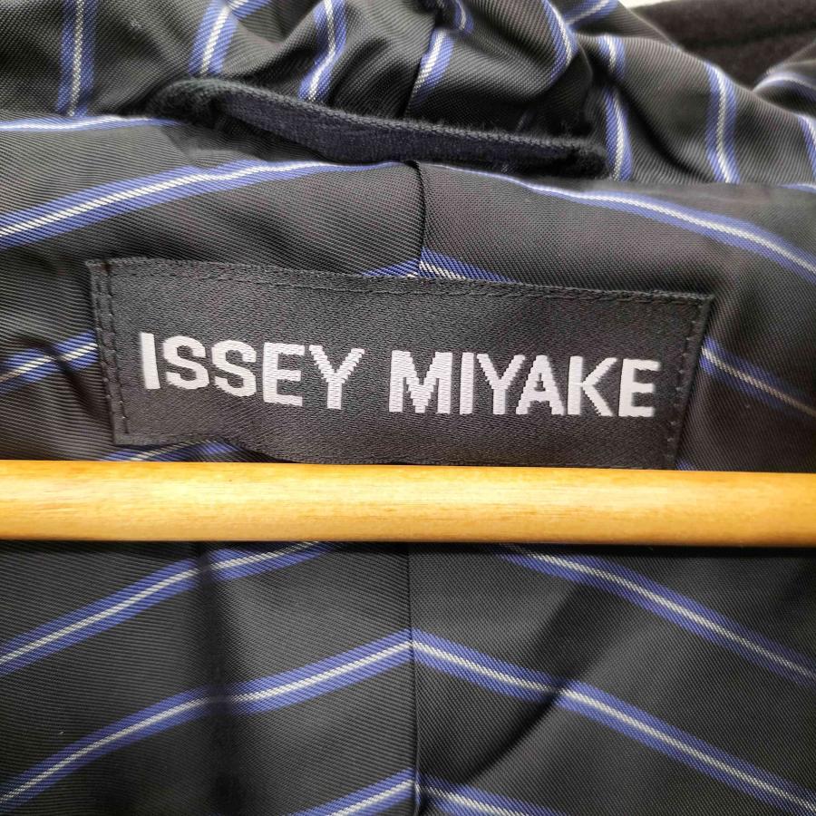 ISSEY MIYAKE（イッセイミヤケ） 07AW 黒タグ 裏地ストライプ ドルマン