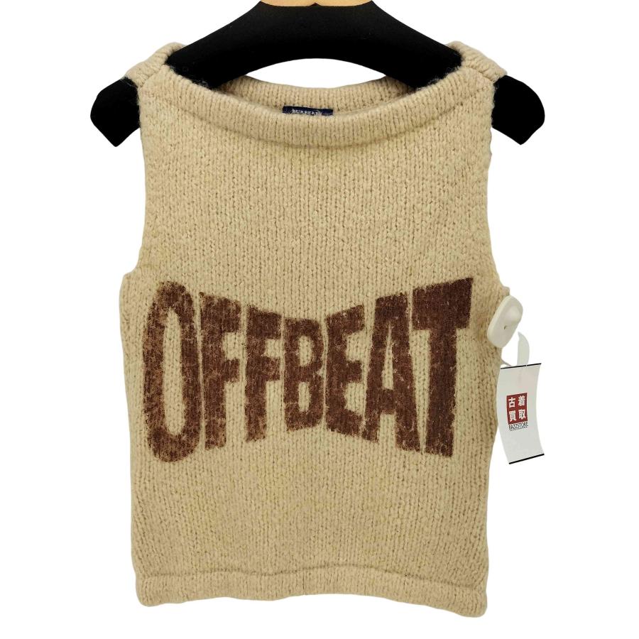 BURBERRY LONDON(バーバリーロンドン) フロントプリント ニットベスト