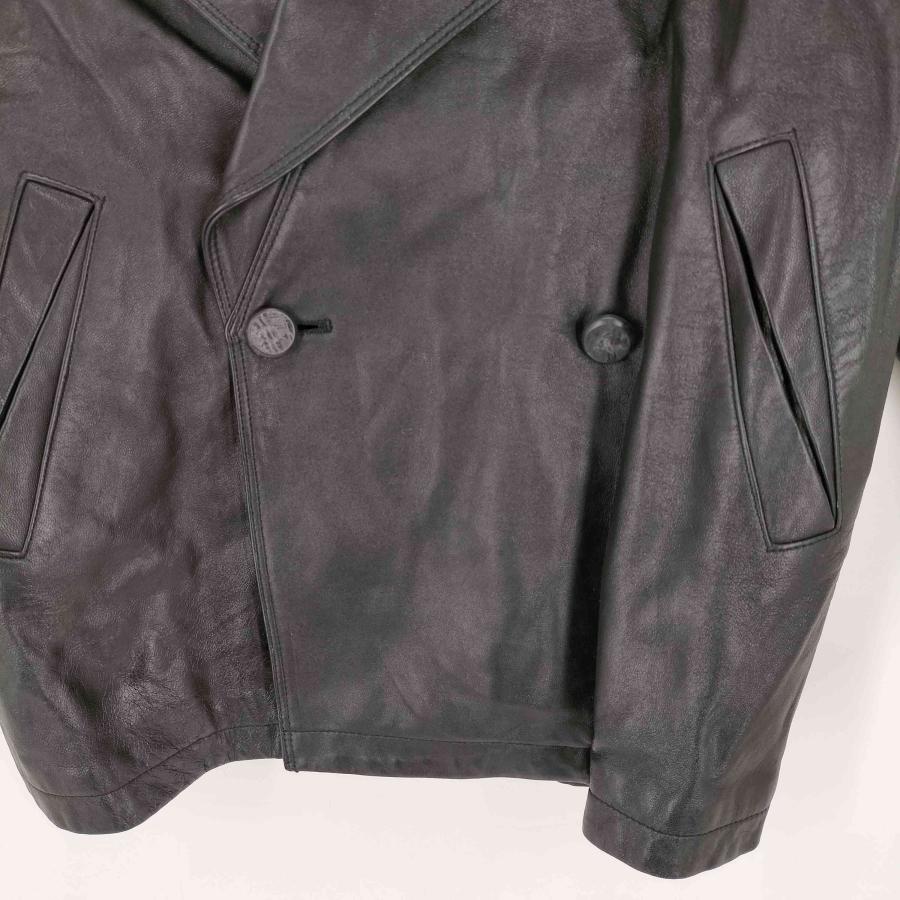 USED古着(ユーズドフルギ) イタリア製 ラムレザー ダブルブレスト