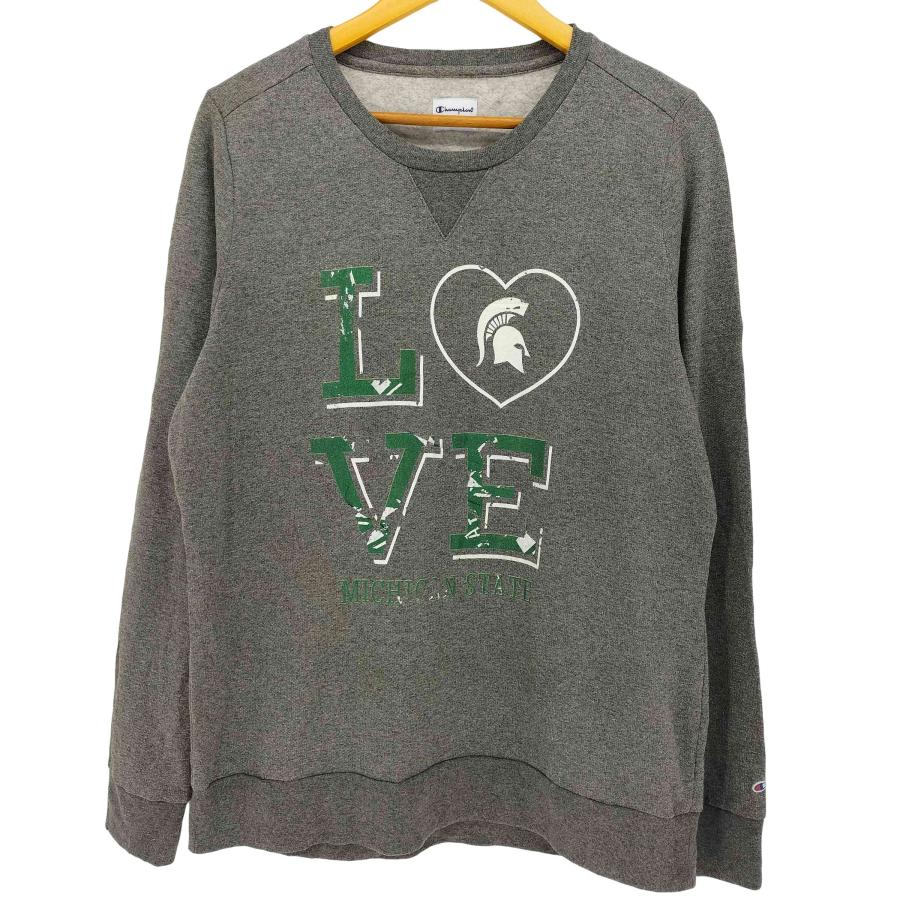 Champion（チャンピオン） カレッジロゴプリント 前Vガゼット クルー 