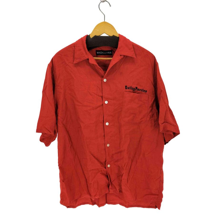 WACKO MARIA(ワコマリア) 刺繍 オープンカラーテンセルシャツ メンズ JPN：L 【中古】【ブランド古着バズストア】 WACKO MARIA（ワコマリア） 刺繍 オープンカラーテンセルシャツ メンズ