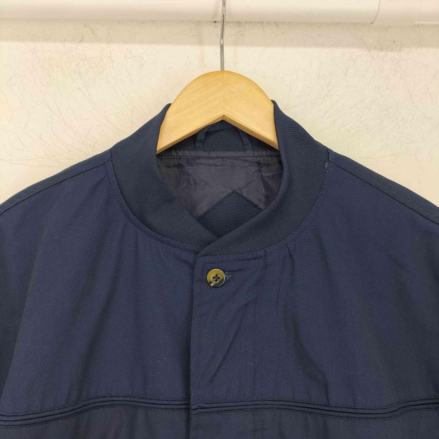 HABANDダービージャケット古着カップインショルダー美品ネイビーCBOY短丈 古着 90~00年代 HABAND ダービージャケット カップショルダー