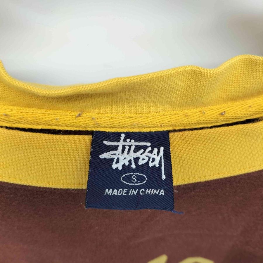 STUSSY（ステューシー） 90S OLD 青タグ カレッジロゴ 三段 ラグラン