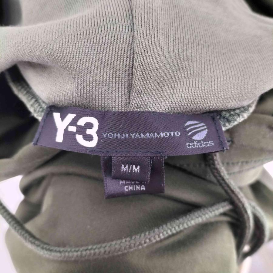 Y-3(ワイスリー) M LUX FT HOODY カーキプルオーバーパーカー メンズ import：M 【中古】【ブランド古着バズストア】 Y-3 Y-3(ワイスリー) M LUX FT HOODY カーキプルオーバーパーカー