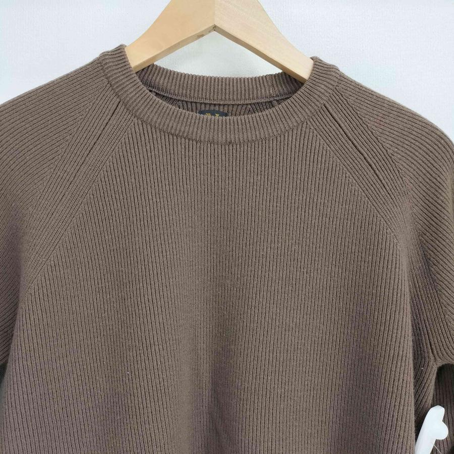 BATONER（バトナー） EXTRA HARD TWIST WOOL CREW NECK メンズ JPN