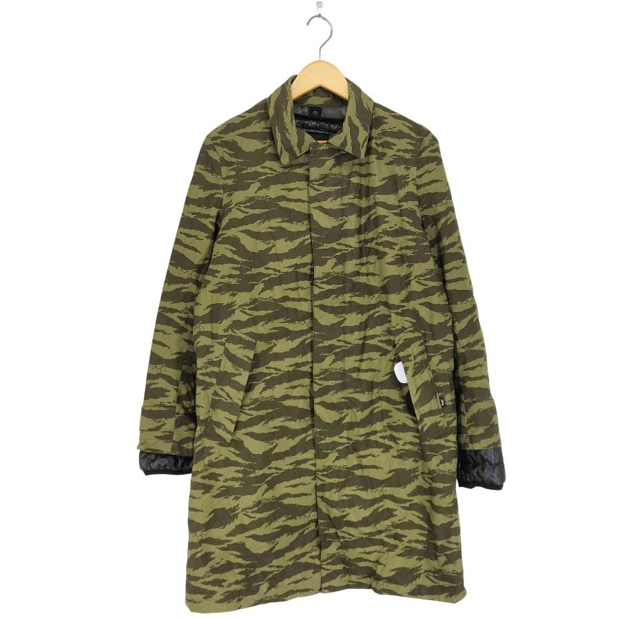 Stussy(ステューシー) 小川キャンパル ダウンベスト付き カモフラ柄ステンカラーコート メンズ  M【中古】【ブランド古着バズストア】 STUSSY（ステューシー） 小川キャンパル ダウンベスト付き カモフラ柄