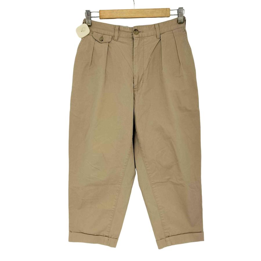 超メルカリ市！値下げ！激安！【百名品】BEAMS PLUS 2プリーツ チノ BEAMS+（ビームスプラス） 2プリーツ チノ メンズ JPN：S 中古 古着