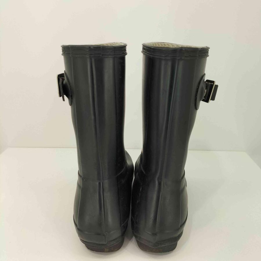 【未使用】HUNTER ショートレインブーツ　バックル付 楽天市場】HUNTER ハンター レインブーツ オリジナル ショート サイド