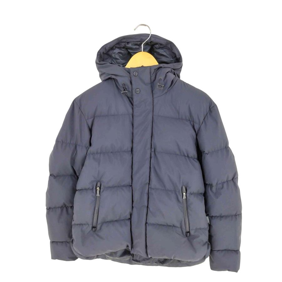 Herno(ヘルノ) LAMINAR GORE-TEX フード付きダウンジャケット メンズ  46【中古】【ブランド古着バズストア】 HERNO（ヘルノ） LAMINAR GORE-TEX フード付きダウンジャケット メンズ