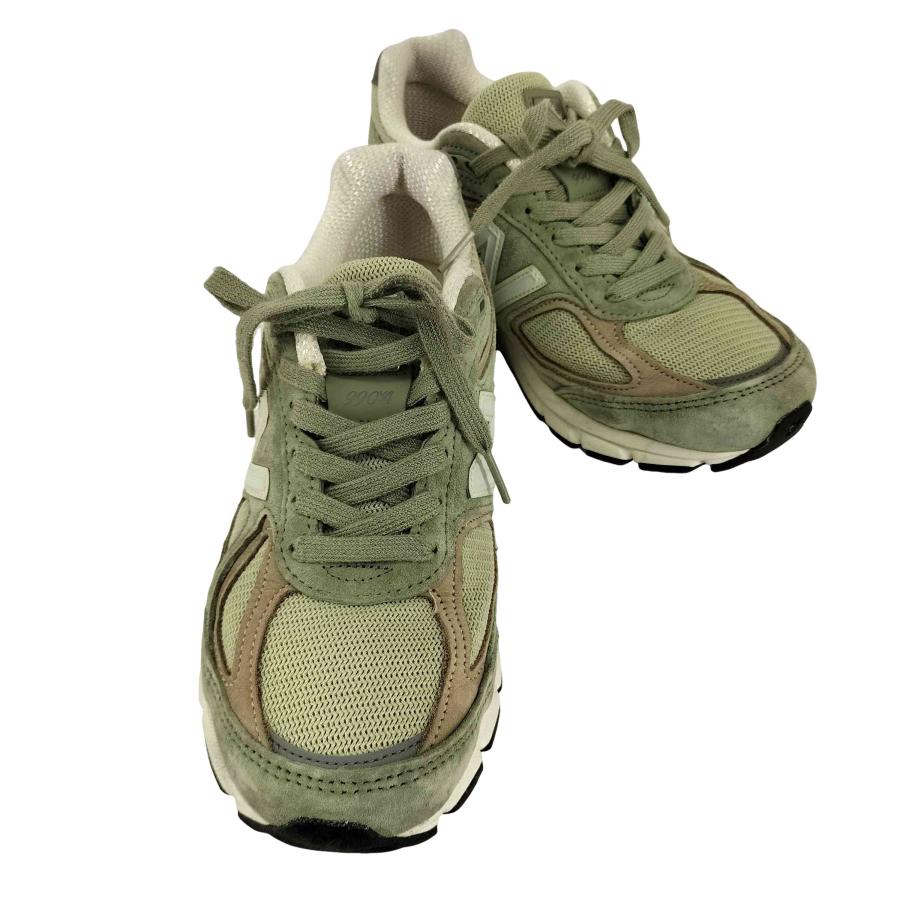 NEW BALANCE(ニューバランス) 990V4 Olive レディース JPN：23.5 【中古】【ブランド古着バズストア】 New Balance（ニューバランス） 990V4 Olive レディース JPN：23.5