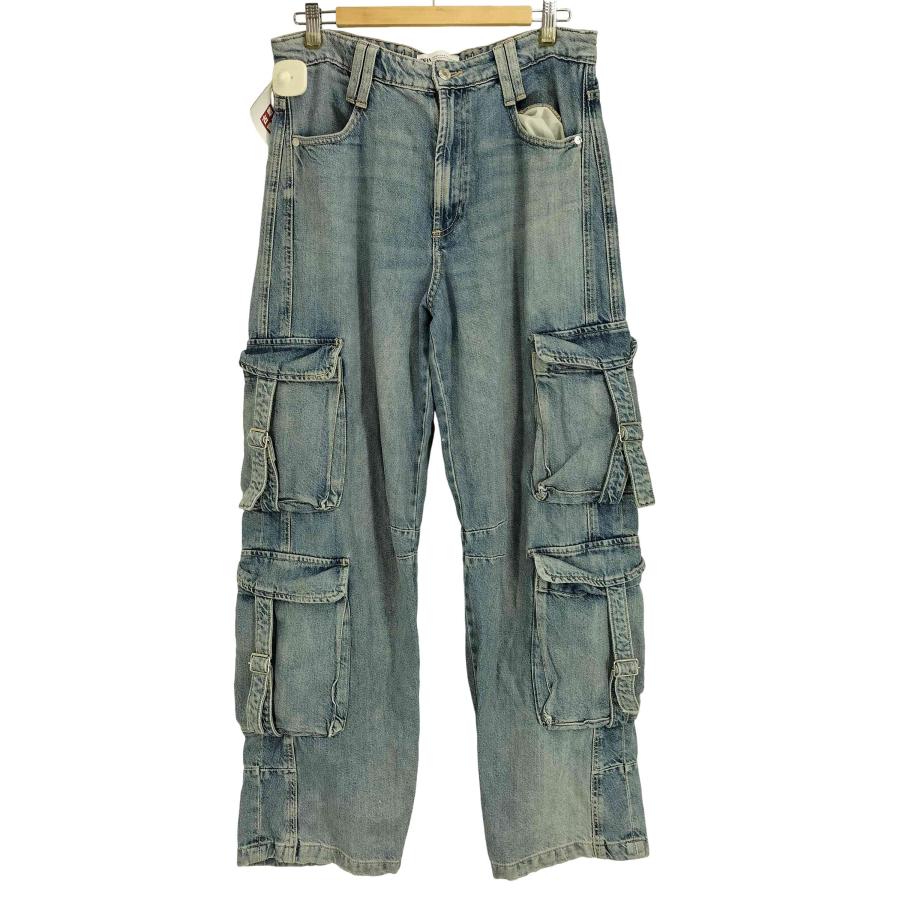 ZARA（ザラ） デニム ワイドカーゴパンツ メンズ 表記無 中古 古着